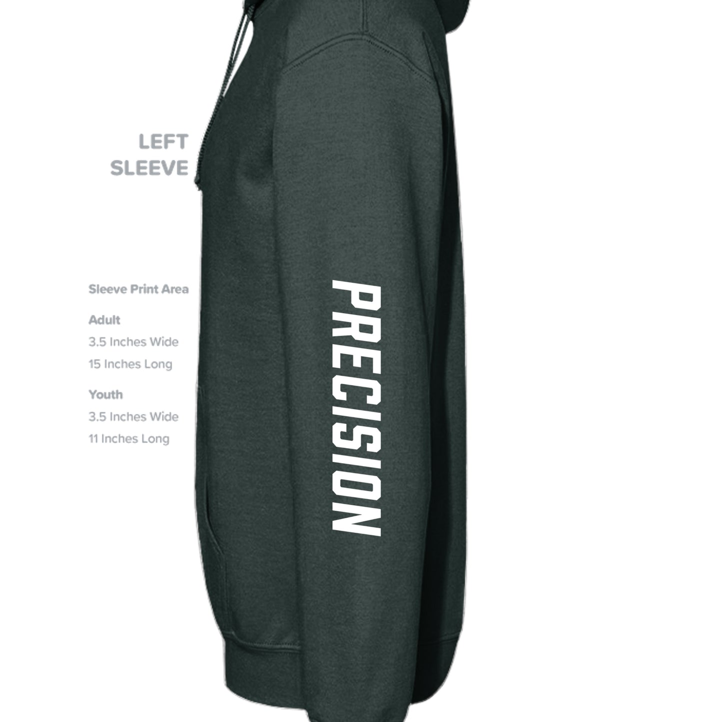 FOREST GREEN - G185 - SLEEVE_LEFT